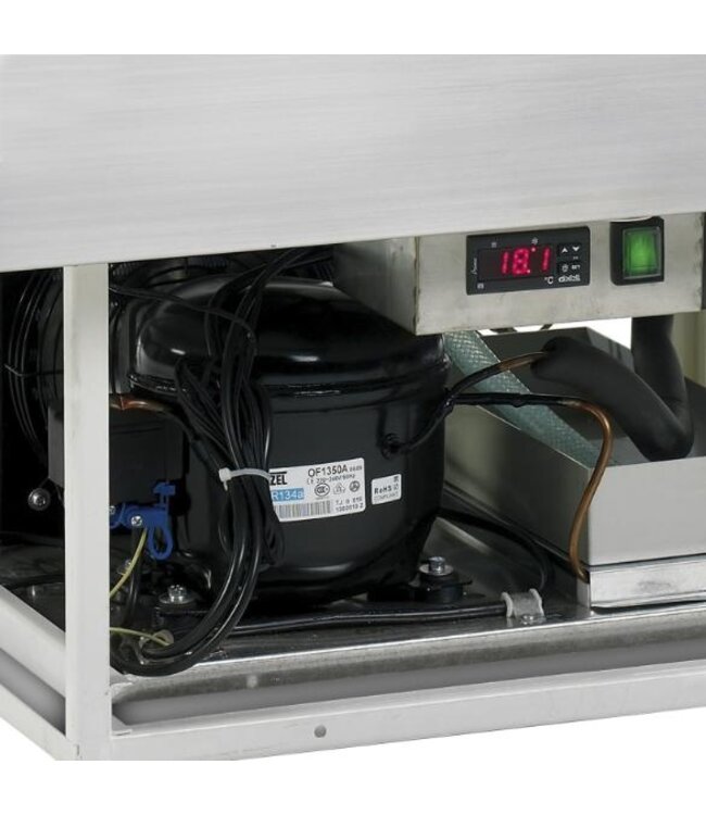 Drop-in koeling CW2/V | Voor 2x 1/1 GN bakken | Geventileerd | (B)78,8x(D)68,8x(H)63,6cm