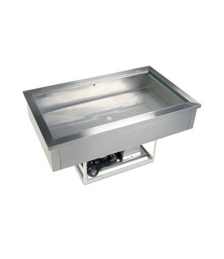 Tefcold Drop-in koeling CW3 | Voor 3x 1/1 GN bakken | Statisch | (B)110,2x(D)67,8x(H)53,6cm Tefcold Drop-in koeling CW3 | Voor 3x 1/1 GN bakken | Statisch | (B)110,2x(D)67,8x(H)53,6cm