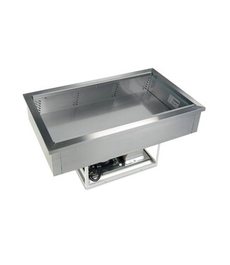 Tefcold Drop-in koeling CW3/V | Voor 3x 1/1 GN bakken | Geventileerd | (B)112,2x(D)68,8x(H)63,6cm Tefcold Drop-in koeling CW3/V | Voor 3x 1/1 GN bakken | Geventileerd | (B)112,2x(D)68,8x(H)63,6cm