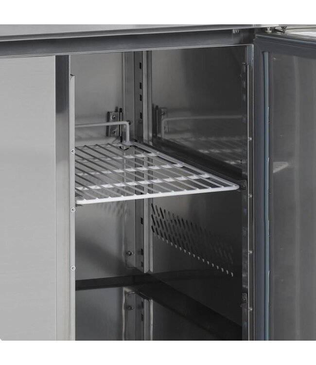Koelwerkbank G-Line GC72 | 2 Deurs | 1/1GN | RVS | (H)96x(B)136x(D)70cm