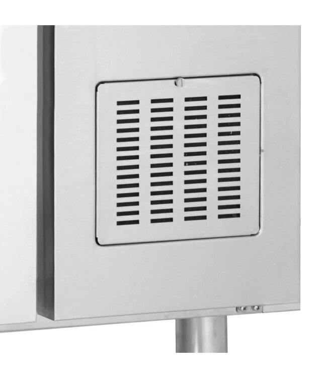 Pizzawerkbank G-Line GP93 | 3 Deurs | 8x 1/6GN | RVS | (H)110x(B)136,5x(D)70cm