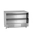 Tefcold Lage koel/-vrieswerkbank Uni-Drawer UD2-3 | 2 Lades | 1/3GN | (H)86,5x(B)123x(D)70cm