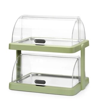Hendi Roltop koelvitrine UNIQ | Dubbel | 2x 40x30cm | Met koelelementen | Groen Hendi Roltop koelvitrine UNIQ | Dubbel | 2x 40x30cm | Met koelelementen | Groen