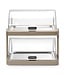Roltop koelvitrine UNIQ | Dubbel | 2x 40x30cm | Met koelelementen | Beige