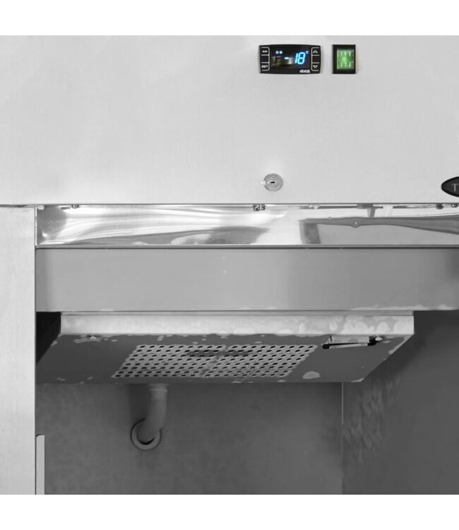 Vrieskast G-Line GUF140 | 2 Deuren | 2/1GN | Met wielen | (H)200x(B)134x(D)84,5cm