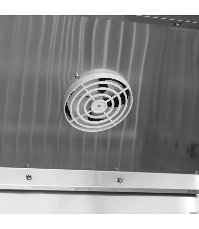 Vrieskast RF500SNACK | 1 Deur | 450L | RVS | (H)190x(B)68x(D)70cm