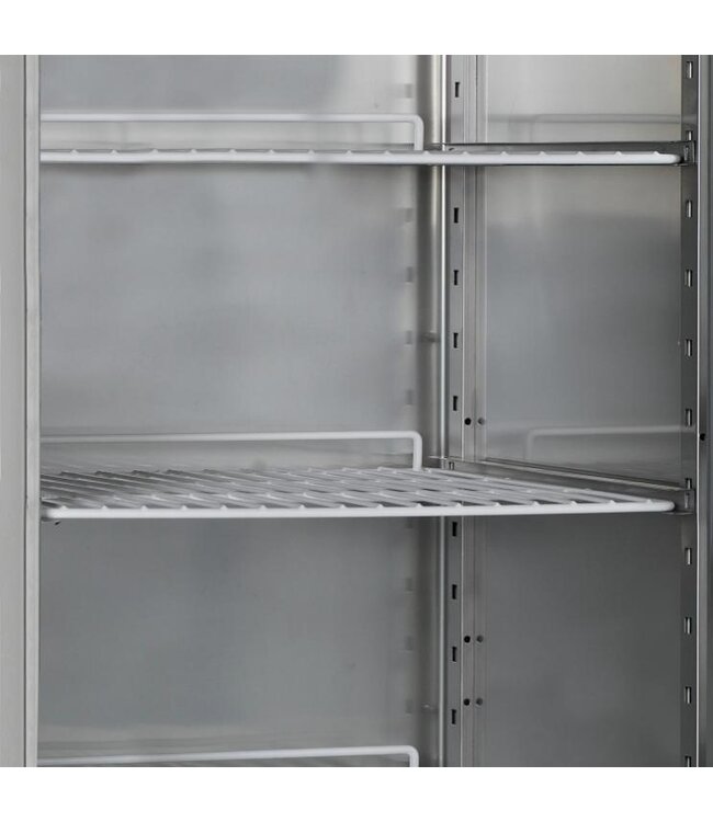 Koelkast RK505 | 466L | RVS Deur | Met wielen | (H)201x(B)68x(D)70cm