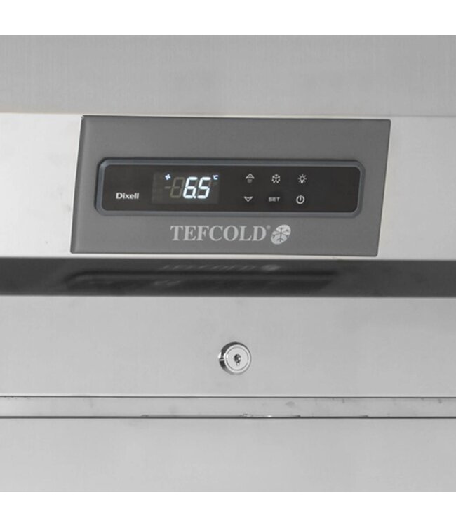 Koelkast RK710G | 520L | Glazen deur | 2/1GN | Met wielen | (H)201x(B)74x(D)85cm