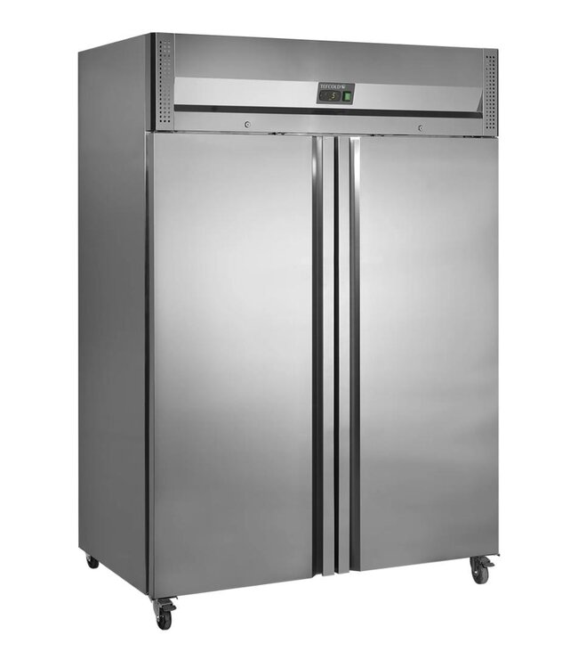 Koelkast RK1420 | 1300L | 2 Deuren | 2/1GN | Met wielen | (H)209x(B)142x(D)87,5cm