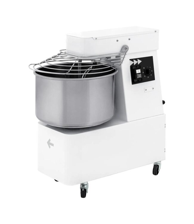 Deegkneedmachine met vaste kom | 56kg per uur | 2 Snelheden