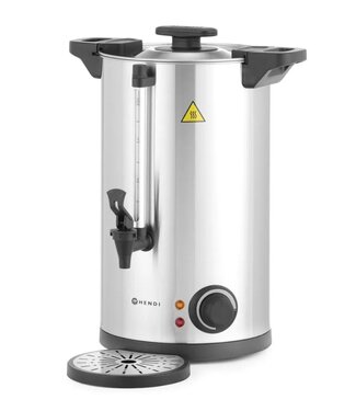 Hendi Warme dranken ketel | 9 Liter | Dubbelwandig