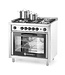 Gasfornuis - 5 pits - met elektrische oven