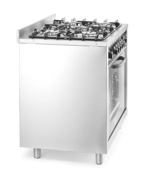 Gasfornuis - 5 pits - met elektrische oven