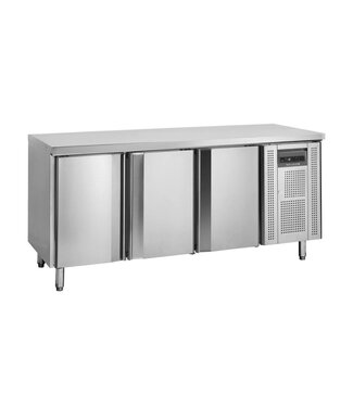 Tefcold Koelwerkbank CK7310/-SP | 3 Deurs | 417L | (H)88x(B)179,5x(D)70cm