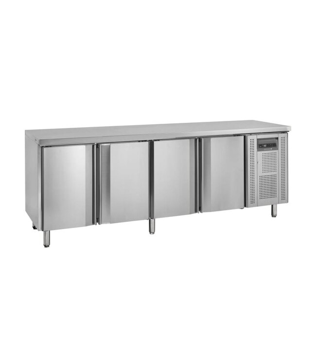 Koelwerkbank Snack SK6410 | 4 Deurs | 480L | (H)88x(B)223x(D)60cm
