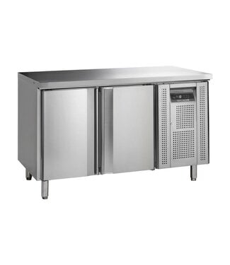 Tefcold Vrieswerkbank CF7210/-SP | 2 Deurs | 282L | (H)88x(B)136x(D)70cm