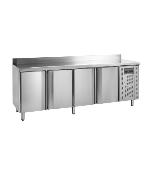 Vrieswerkbank CF7410/-SP | 4 Deurs | 553L | (H)88x(B)223x(D)70cm