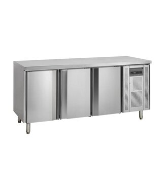 Tefcold Vrieswerkbank SK6310BT | 3 Deuren | 360L | (H)88x(B)179,5x(D)60cm