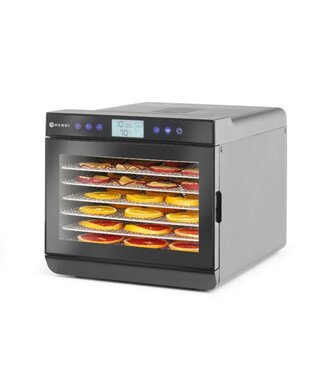 Hendi Voedseldroger Kitchen Line - 7 RVS trays van 305x300mm