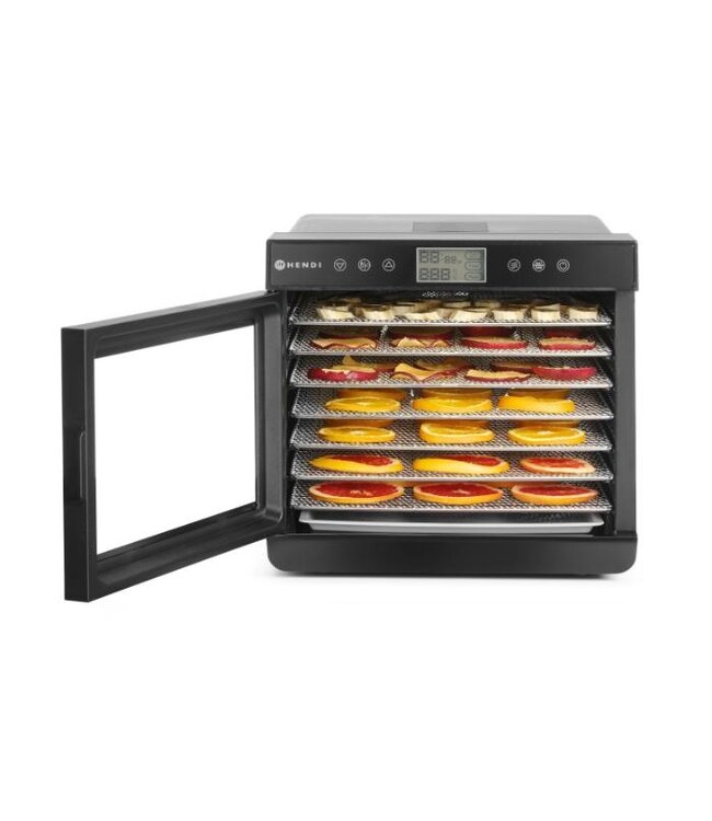 Voedseldroger Kitchen Line - 7 RVS trays van 305x300mm