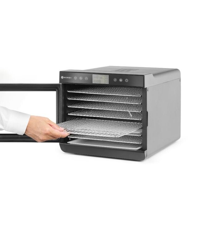 Voedseldroger Kitchen Line - 7 RVS trays van 305x300mm