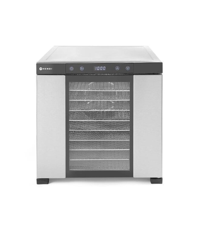 Voedseldroger Profi Line - 10 RVS trays van 395x380mm