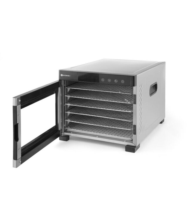Voedseldroger Profi Line - 6 RVS trays van 305x330mm