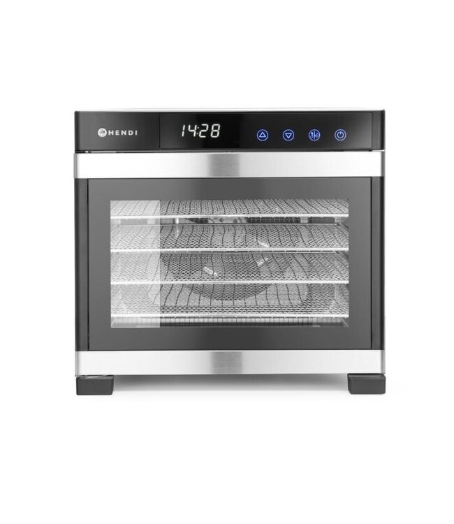 Voedseldroger Profi Line - 6 RVS trays van 305x330mm