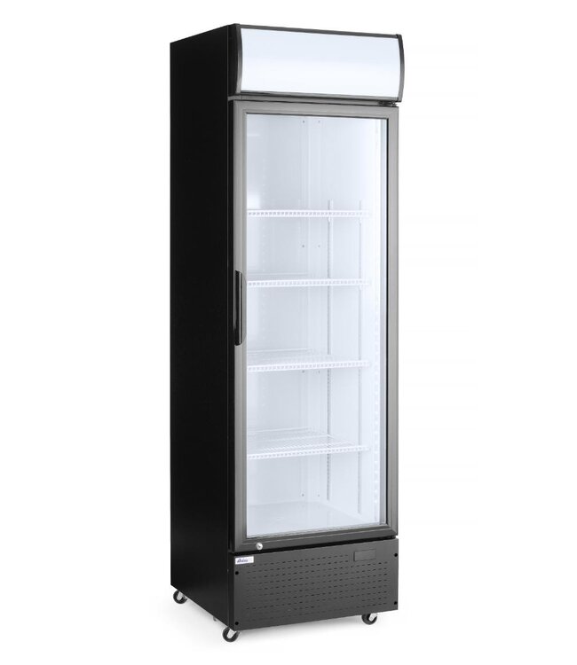 Display koelkast met lichtbak | 360L | (H)196,5x(B)62x(D)66,9