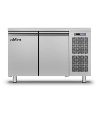 Tefcold Vrieswerkbank MASTER 2P/BT | 2 Deurs | 280L | 1/1GN | Geventileerd | (H)90x(B)130x(D)70cm