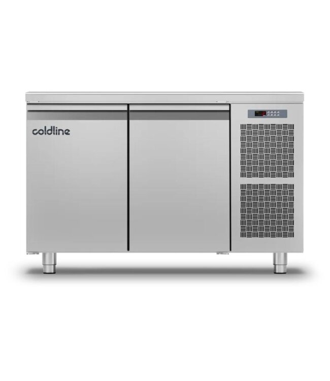 Vrieswerkbank MASTER 2P/BT | 2 Deurs | 280L | 1/1GN | Geventileerd | (H)90x(B)130x(D)70cm