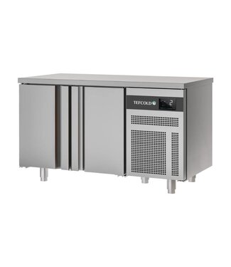 Tefcold Vrieswerkbank EURO GN2 BT | 2 Deurs | 200L | 1/1GN | (H)85x(B)132,7x(D)70cm