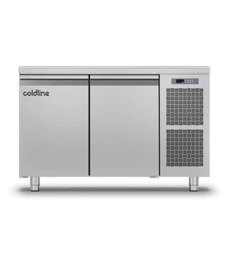 Tefcold Koelwerkbank MASTER 2P | 2 Deurs | 280L | 130cm breed | 70cm diep