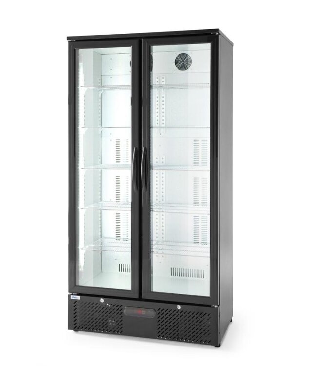 Hoge Barkoeling | 2x5 schappen | Zwart | 506L | (H)182x(B)90x(D)54,5