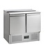 Tefcold Saladette SA920 | 2 Deuren | Boven 2x 1/1GN + 2x 1/4GN | 90cm breed | 70cm diep