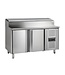 Tefcold Saladette SS8200 | 2 Deuren | Boven 7x 1/3GN | 151cm breed | 80cm diep