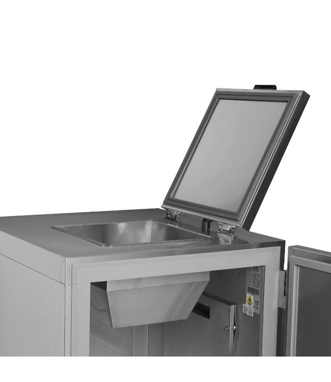 Afvalkoeler WBC 480 | RVS | Voor 2x 240 liter afvalbakken