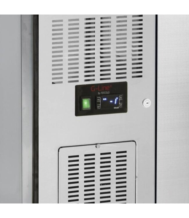 Vrieswerkbank G-Line GF72 | 2 Deuren | Met spatrand | 136cm breed | 70cm diep