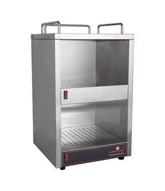 CaterChef Kopjesverwarmer CaterChef | 2 Planken | Tafelmodel | RVS