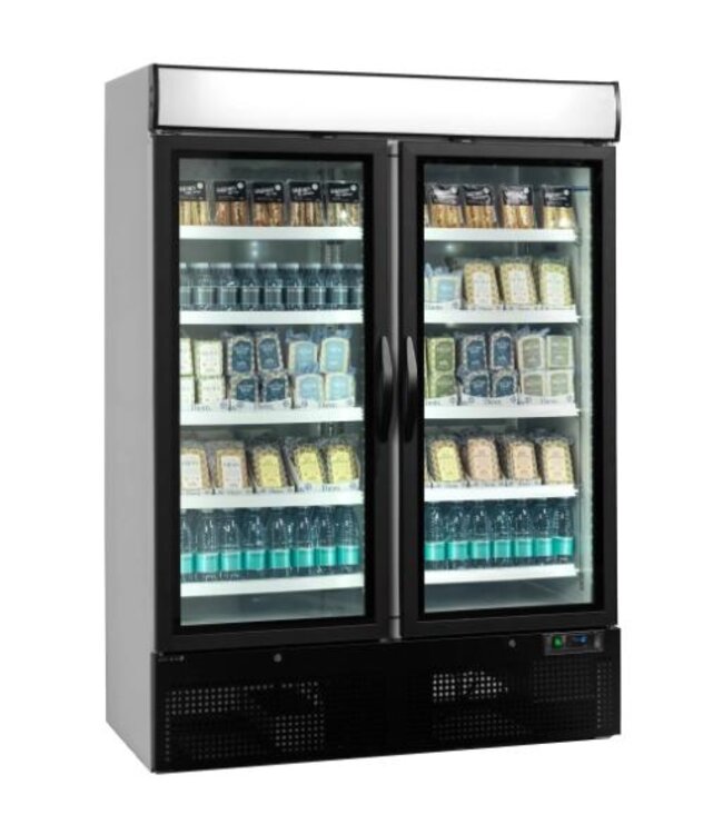Display koelkast NC5000G | 2 Glazen deuren | 1149L | (H)202,2x(B)137x(D)70cm