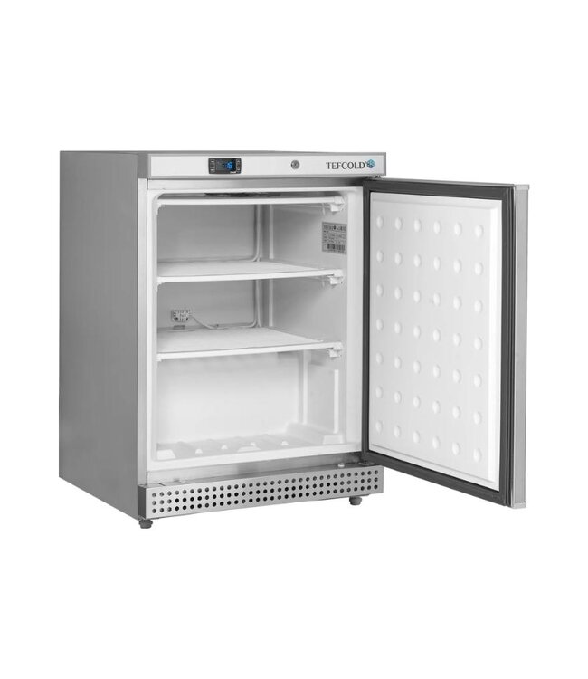 Vrieskast UF200S | 200L | Laag model | RVS | (H)85,5x(B)60x(D)58,5cm