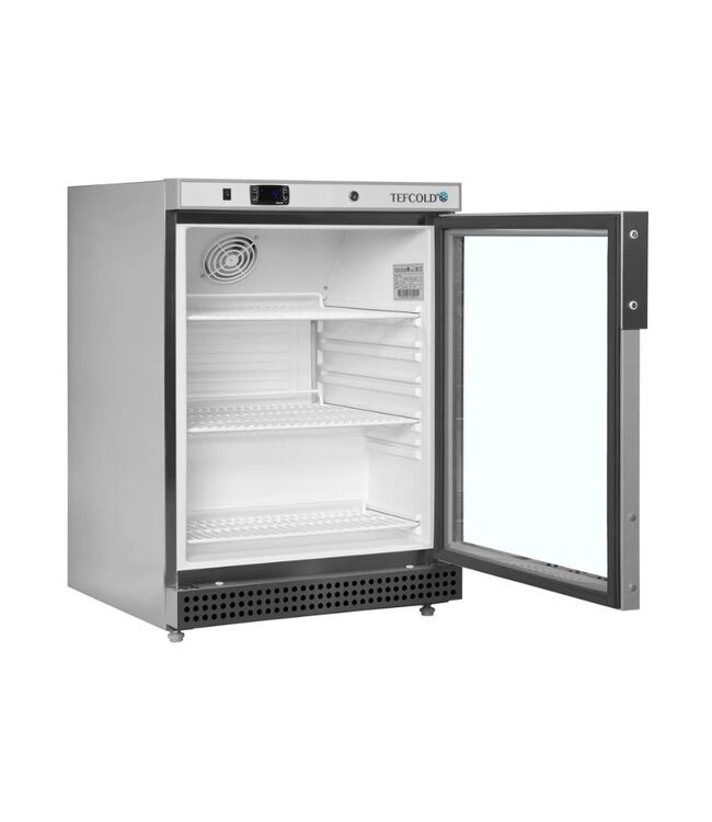 Display koelkast UR200SG | 136L | Tafelmodel | RVS | (H)85,5x(B)60x(D)58,5cm