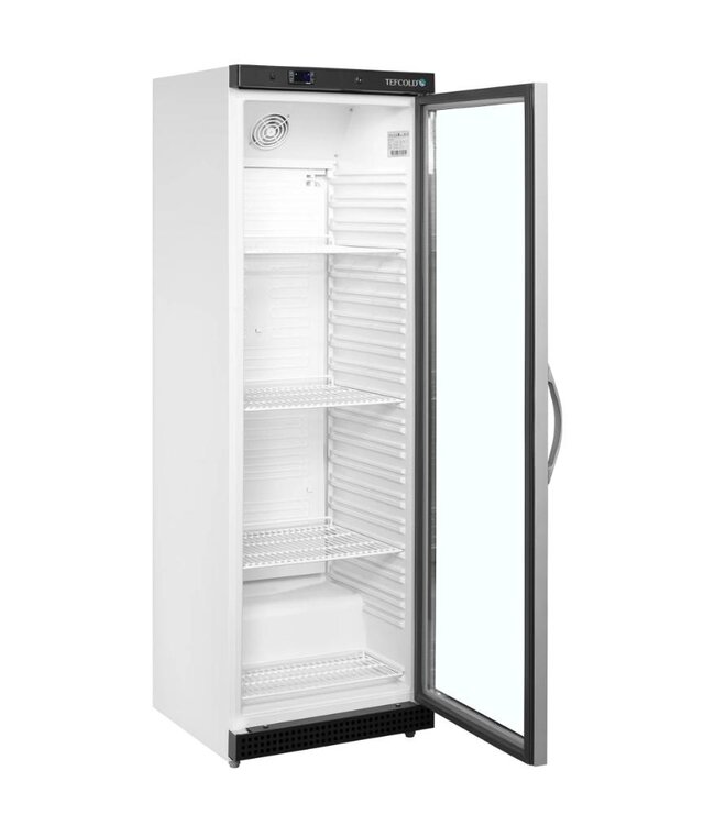 Display koelkast UR400G | 374L | Glazen deur | Wit | (H)185,5x(B)60x(D)58,5cm