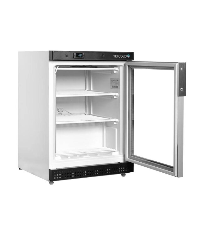 Display vrieskast UF200G | 200L | Glazen deur | Tafelmodel | (H)85,5x(B)60x(D)58,5cm