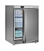 Vrieskast UF200VS | 200L | Dichte deur | Tafelmodel | RVS | (H)85(B)60x(D)60cm