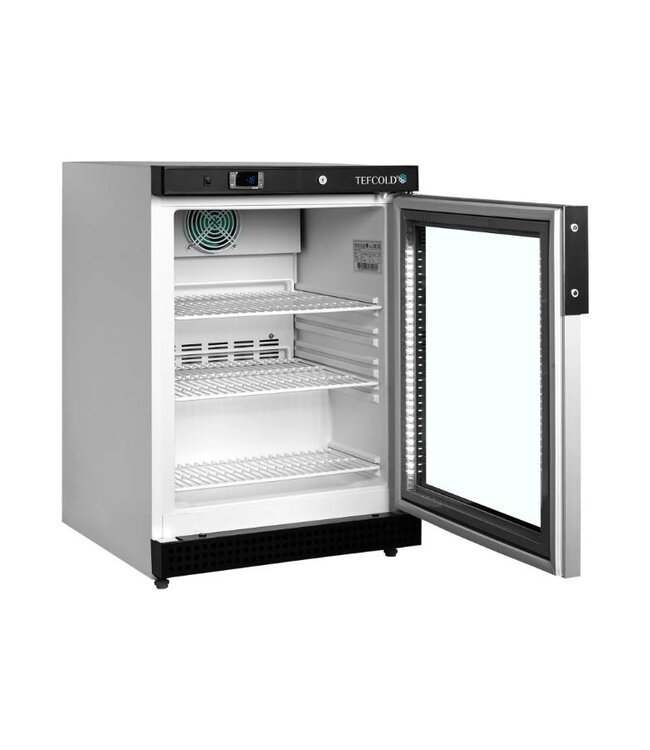 Display vrieskast UF200VG | 200L | Glazen deur | Tafelmodel | (H)85(B)60x(D)59,5cm