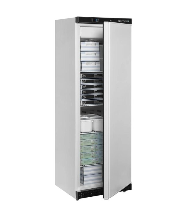 Horeca vrieskast UF400V | 400L | Dichte deur | Wit | (H)185,5x(B)60x(D)58,5cm