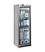 Displayvrieskast UF400VSG | 400L | Glazen deur | RVS | (H)185,5x(B)60x(D)59,5cm