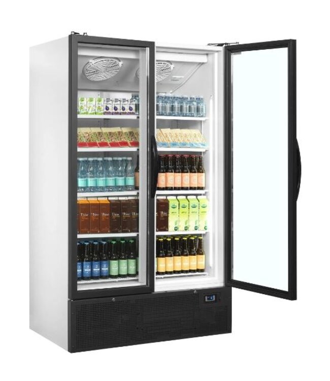 Display koelkast FS1202H | 2 Glazen deuren | 936L | (H)199x(B)120x(D)73,5cm