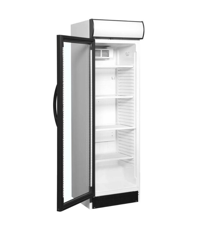 Display flessenkoelkast CEV425CP 2 LED | 358L | Met glazen deur | (H)198x(B)59,5x(D)64cm
